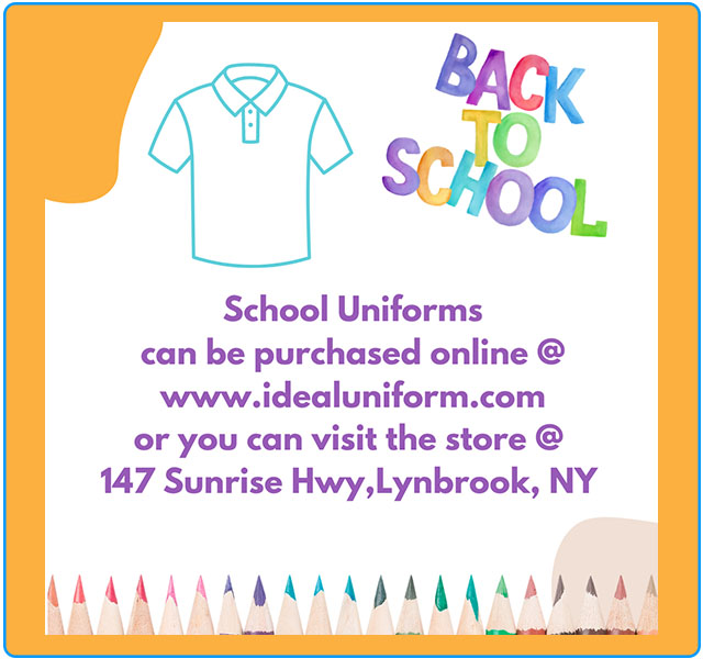 Order the uniforms
